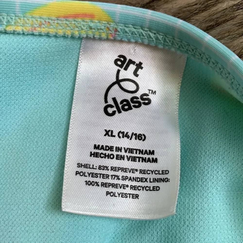 Art Class Banana Print Bikini Bottoms Swimsuit Swimwear 14/16